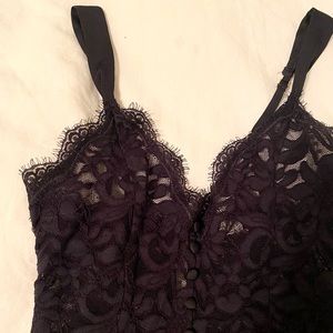 NWT Free People Lace Bodysuit